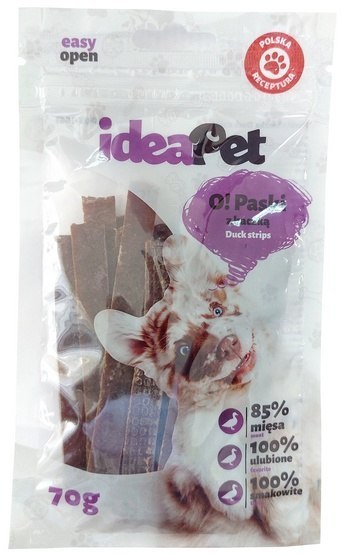 IdeaPet O! Paski z kaczką 70g IdeaPet O! Paski z kaczką 70g
