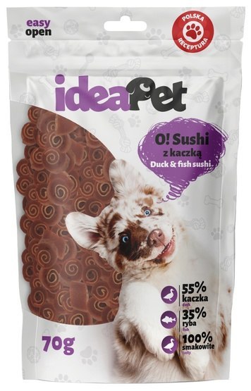 IdeaPet O! Sushi z kaczką 70g IdeaPet O! Sushi z kaczką 70g