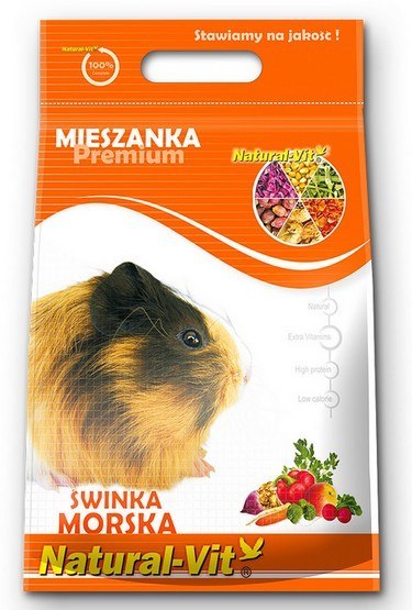 Natural-Vit Mieszanka dla świnek morskich Premium 500g Natural-Vit Mieszanka dla świnek morskich Premium 500g