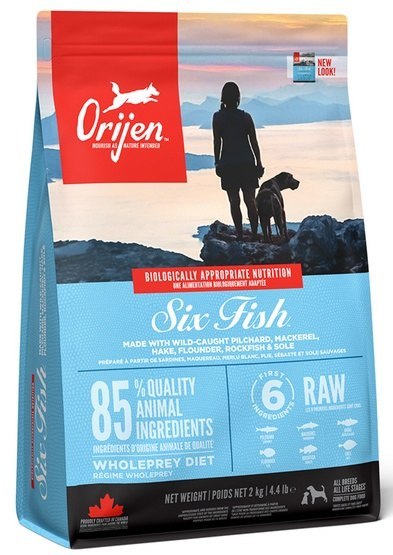 Orijen Adult 6 Fresh Fish 2kg Orijen Adult 6 Fresh Fish 2kg