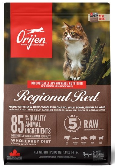 Orijen Regional Red Cat 1,8kg Orijen Regional Red Cat 1,8kg