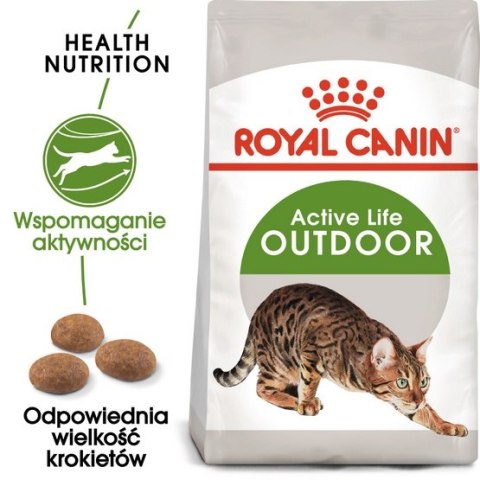 Royal Canin Outdoor karma sucha dla kotów dorosłych, wychodzących na zewnątrz 4kg Royal Canin Outdoor karma sucha dla kotów dorosłych, wychodzących na zewnątrz 4kg