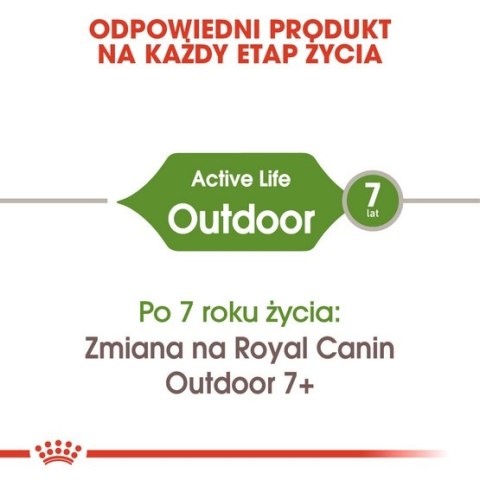 Royal Canin Outdoor karma sucha dla kotów dorosłych, wychodzących na zewnątrz 4kg Royal Canin Outdoor karma sucha dla kotów dorosłych, wychodzących na zewnątrz 4kg