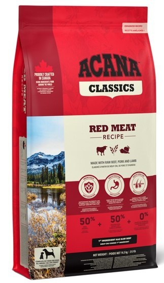 Acana Classics Red Meat Dog 14,5kg Acana Classics Red Meat Dog 14,5kg