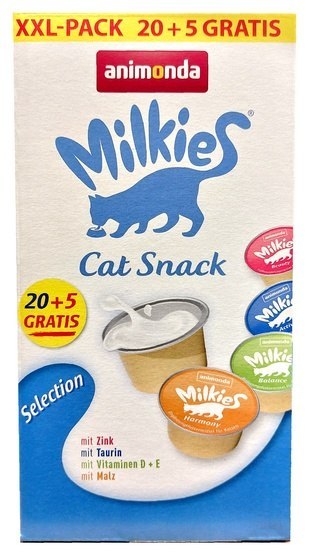 Animonda Kot Milkies Selection Mix 25x15g (20+5 gratis) Animonda Kot Milkies Selection Mix 25x15g (20+5 gratis)