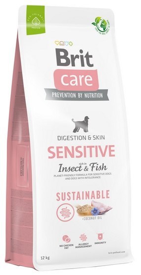Brit Care Sustainable Sensitive Insect & Fish 12kg Brit Care Sustainable Sensitive Insect & Fish 12kg
