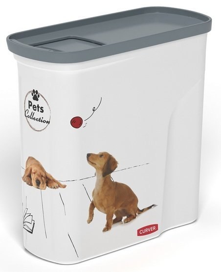 Curver Pet Life Pojemnik na psią karmę 1kg / 2L Curver Pet Life Pojemnik na psią karmę 1kg / 2L