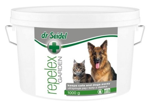 Dr Seidel Repelex Garden (Ogród) - Preparat utrzymujący psy i koty z daleka 1kg Dr Seidel Repelex Garden (Ogród) - Preparat utrzymujący psy i koty z daleka 1kg