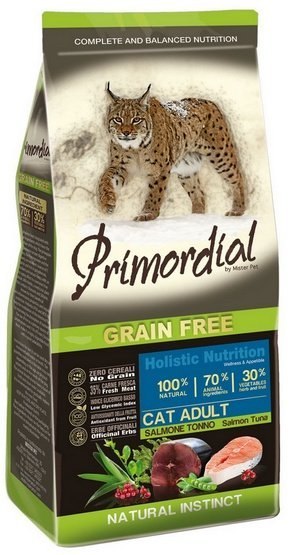 Primordial Cat Grain Free Adult Salmon & Tuna 400g Primordial Cat Grain Free Adult Salmon & Tuna 400g