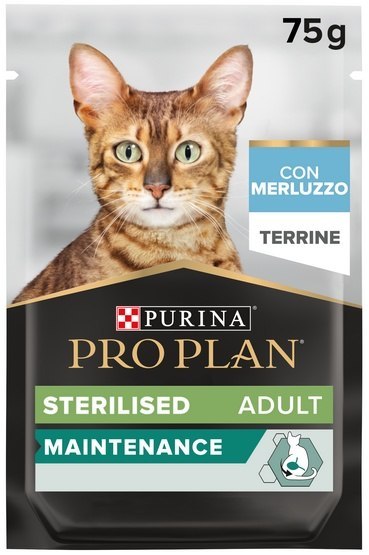 Purina Pro Plan Cat Sterilised dorsz saszetka 75g Purina Pro Plan Cat Sterilised dorsz saszetka 75g