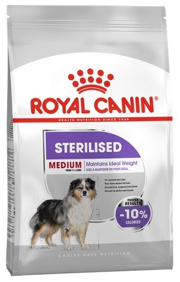 Royal Canin Medium Sterilised karma sucha dla psów dorosłych, ras średnich, sterylizowanych 3kg Royal Canin Medium Sterilised karma sucha dla psów dorosłych, ras średnich, sterylizowanych 3kg