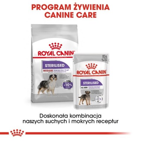 Royal Canin Medium Sterilised karma sucha dla psów dorosłych, ras średnich, sterylizowanych 3kg Royal Canin Medium Sterilised karma sucha dla psów dorosłych, ras średnich, sterylizowanych 3kg