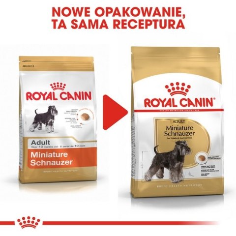Royal Canin Miniature Schnauzer Adult karma sucha dla psów dorosłych rasy schnauzer miniaturowy 3kg Royal Canin Miniature Schnauzer Adult karma sucha dla psów dorosłych rasy schnauzer miniaturowy 3kg