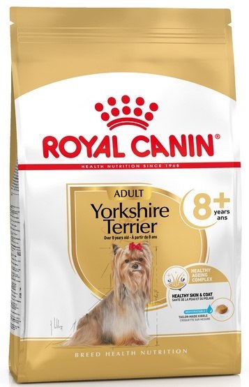 Royal Canin Yorkshire Terrier Adult 8+ karma sucha dla psów starszych rasy yorkshire terrier 3kg Royal Canin Yorkshire Terrier Adult 8+ karma sucha dla psów starszych rasy yorkshire terrier 3kg