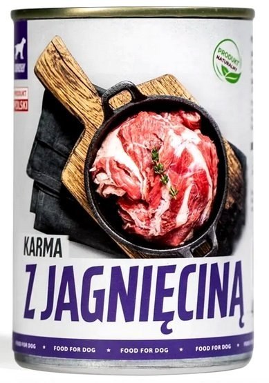 TUF TUF Mielonka z jagnięciną puszka 400g TUF TUF Mielonka z jagnięciną puszka 400g