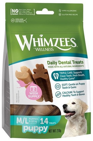 Whimzees Puppy M/L 14szt. Whimzees Puppy M/L 14szt.