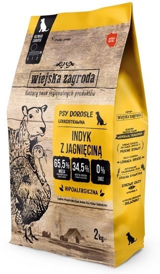 Wiejska Zagroda Indyk z jagnięciną 2kg Wiejska Zagroda Indyk z jagnięciną 2kg