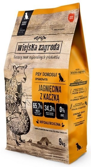 Wiejska Zagroda Jagnięcina z kaczką 9kg Wiejska Zagroda Jagnięcina z kaczką 9kg