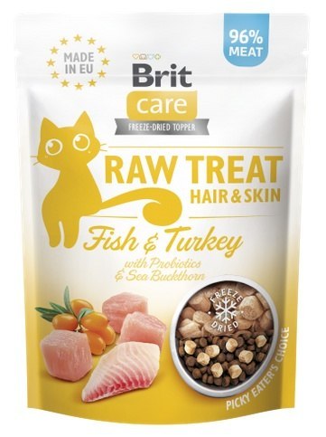 Brit Raw Treat Cat Hair & Skin 40g Brit Raw Treat Cat Hair & Skin 40g