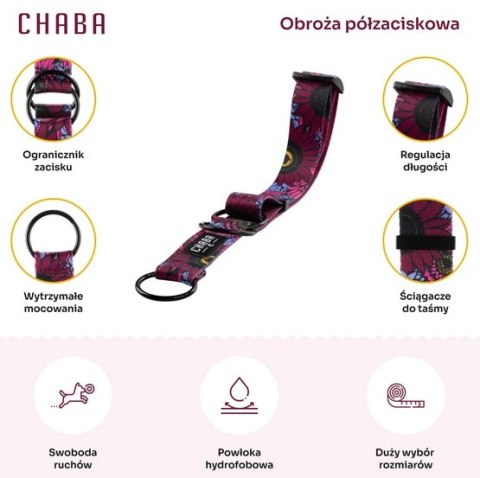 CHABA Obroża półzaciskowa Story III M Lakota CHABA Obroża półzaciskowa Story III M Lakota