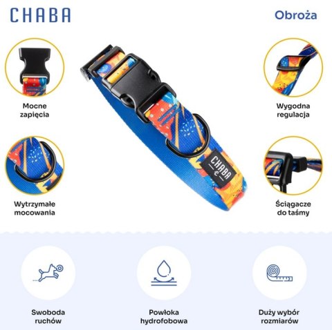CHABA Obroża regulowana Story III M Aussie CHABA Obroża regulowana Story III M Aussie