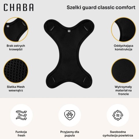 CHABA Szelki Guard Comfort Classic L czerwone CHABA Szelki Guard Comfort Classic L czerwone