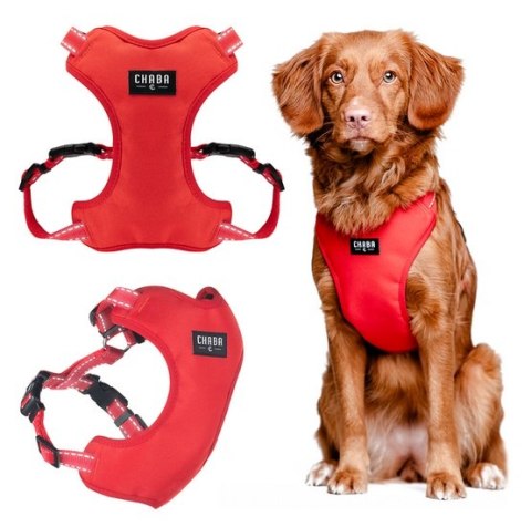 CHABA Szelki Guard Comfort Classic L czerwone CHABA Szelki Guard Comfort Classic L czerwone
