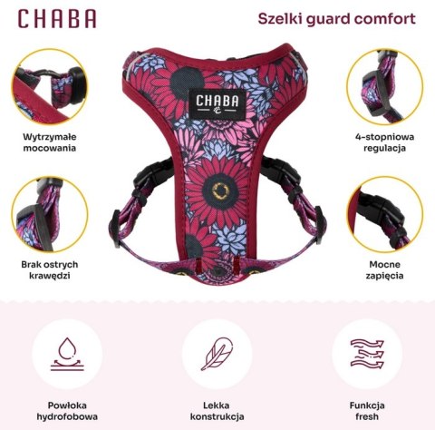 CHABA Szelki Guard Comfort Story III bezuciskowe M 1,6cm Lakota CHABA Szelki Guard Comfort Story III bezuciskowe M 1,6cm Lakota
