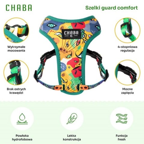 CHABA Szelki Guard Comfort Story III bezuciskowe S 1,6cm Jumbo CHABA Szelki Guard Comfort Story III bezuciskowe S 1,6cm Jumbo