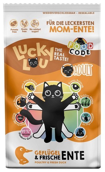 Lucky Lou Food Code Lifestage Adult Drób & Kaczka 1,7kg Lucky Lou Food Code Lifestage Adult Drób & Kaczka 1,7kg