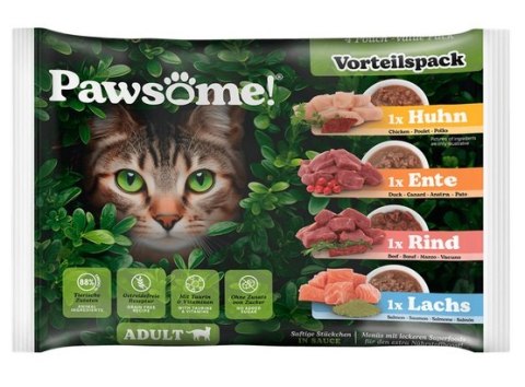 Pawsome Mixpack saszetki 4x85g Pawsome Mixpack saszetki 4x85g