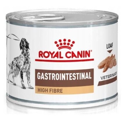 Royal Canin Veterinary Diet Canine Gastrointestinal High Fibre puszka 200g Royal Canin Veterinary Diet Canine Gastrointestinal High Fibre puszka 200g