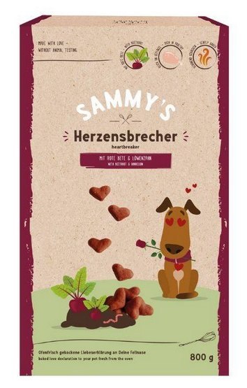 Sammy's Heartbreaker Serduszka 800g Sammy's Heartbreaker Serduszka 800g