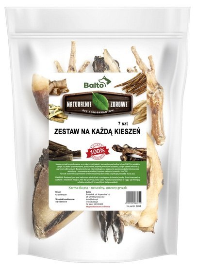 Balto Zestaw gryzaków na każdą kieszeń 7szt Balto Zestaw gryzaków na każdą kieszeń 7szt