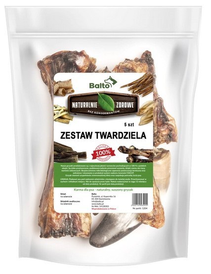 Balto Zestaw gryzaków twardziela 7szt Balto Zestaw gryzaków twardziela 7szt