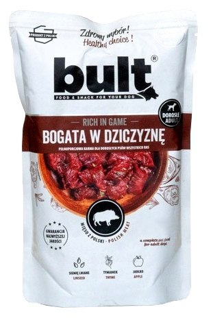 Bult Mielonka bogata w dziczyznę saszetka 500g Bult Mielonka bogata w dziczyznę saszetka 500g