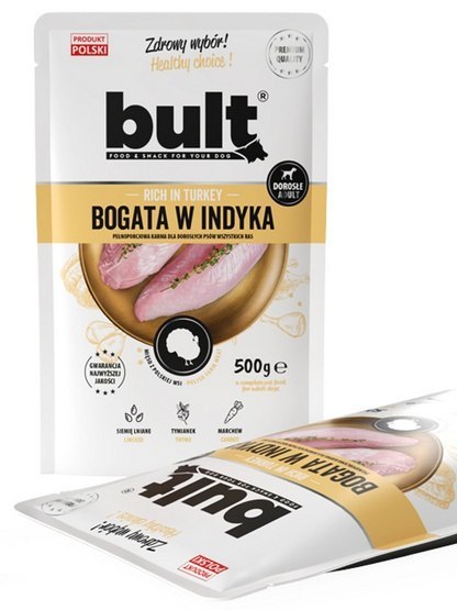 Bult Mielonka bogata w indyka saszetka 500g Bult Mielonka bogata w indyka saszetka 500g