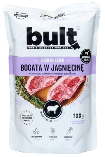 Bult Mielonka bogata w jagnięcinę saszetka 100g Bult Mielonka bogata w jagnięcinę saszetka 100g