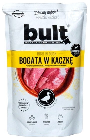 Bult Mielonka bogata w kaczkę saszetka 500g Bult Mielonka bogata w kaczkę saszetka 500g