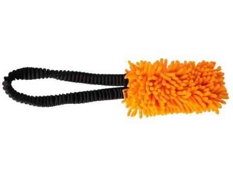 Dingo Zabawka dla psa - Szarpak Mop z rączką bungee pomarańczowy Dingo Zabawka dla psa - Szarpak Mop z rączką bungee pomarańczowy