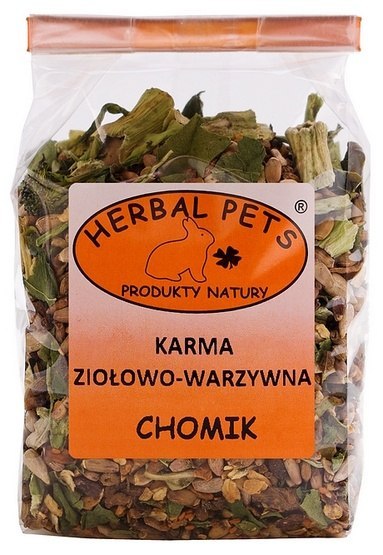 Herbal Pets Karma ziołowo-warzywna dla chomika 150g Herbal Pets Karma ziołowo-warzywna dla chomika 150g