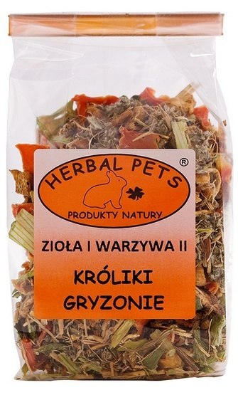 Herbal Pets Zioła i warzywa II dla królika i gryzoni 50g Herbal Pets Zioła i warzywa II dla królika i gryzoni 50g