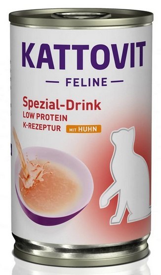 Kattovit Feline Drink Niere/Renal kurczak napój 135ml Kattovit Feline Drink Niere/Renal kurczak napój 135ml