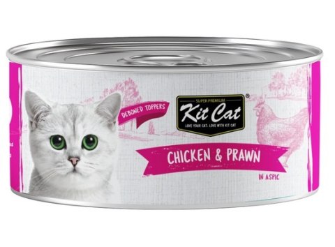 Kit Cat Chicken & Prawn puszka 80g Kit Cat Chicken & Prawn puszka 80g