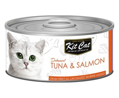 Kit Cat Tuna & Salmon puszka 80g Kit Cat Tuna & Salmon puszka 80g