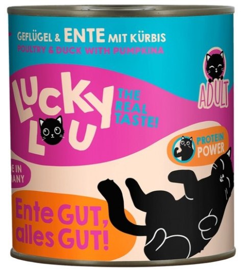 Lucky Lou Lifestage Adult Drób i kaczka puszka 800g Lucky Lou Lifestage Adult Drób i kaczka puszka 800g
