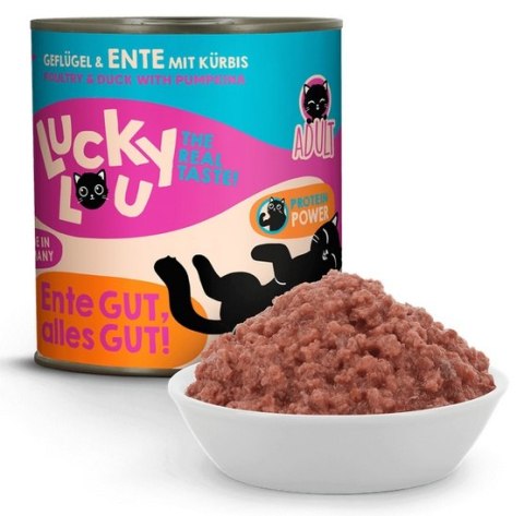 Lucky Lou Lifestage Adult Drób i kaczka puszka 800g Lucky Lou Lifestage Adult Drób i kaczka puszka 800g