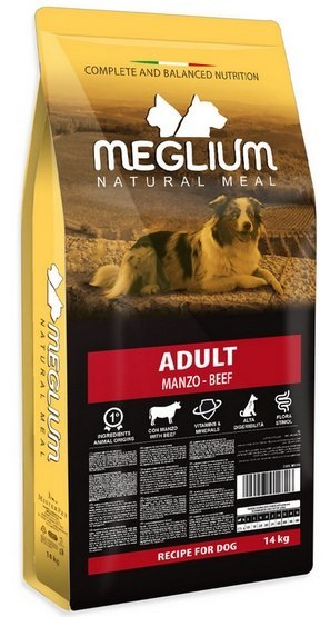 Meglium Dog Adult Beef 14kg Meglium Dog Adult Beef 14kg
