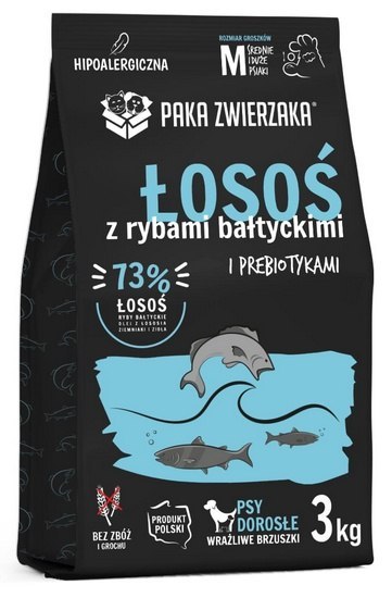Paka Zwierzaka Seventh Heaven Łosoś z rybami bałtyckimi 3kg Paka Zwierzaka Seventh Heaven Łosoś z rybami bałtyckimi 3kg