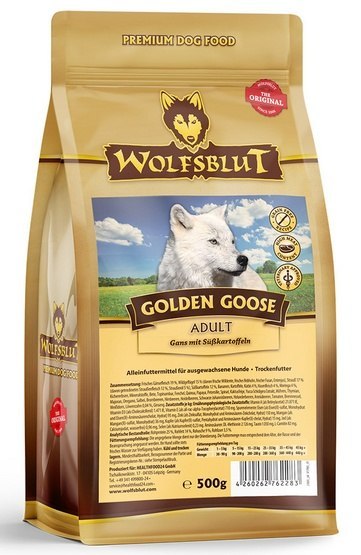 Wolfsblut Dog Golden Goose Adult - gęś i bataty 500g Wolfsblut Dog Golden Goose Adult - gęś i bataty 500g